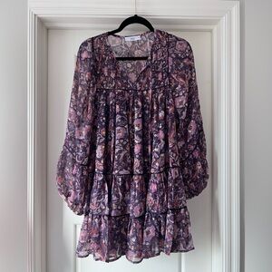 NEW Purple Pattern Boutique Dress